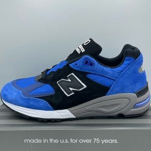 New Balance 990v2 Made In The USA ‘Blue Suede’ [M990PL2] Mens Sizes